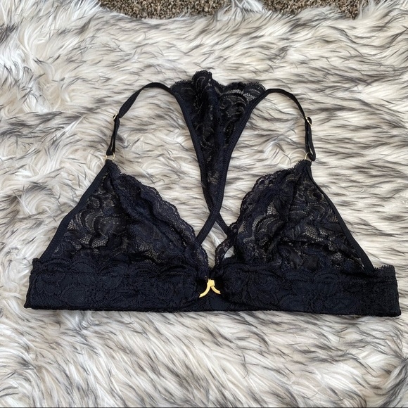 Fashion Nova Intimates & Sleepwear Fashion Nova Black Lace Bralette Poshmark